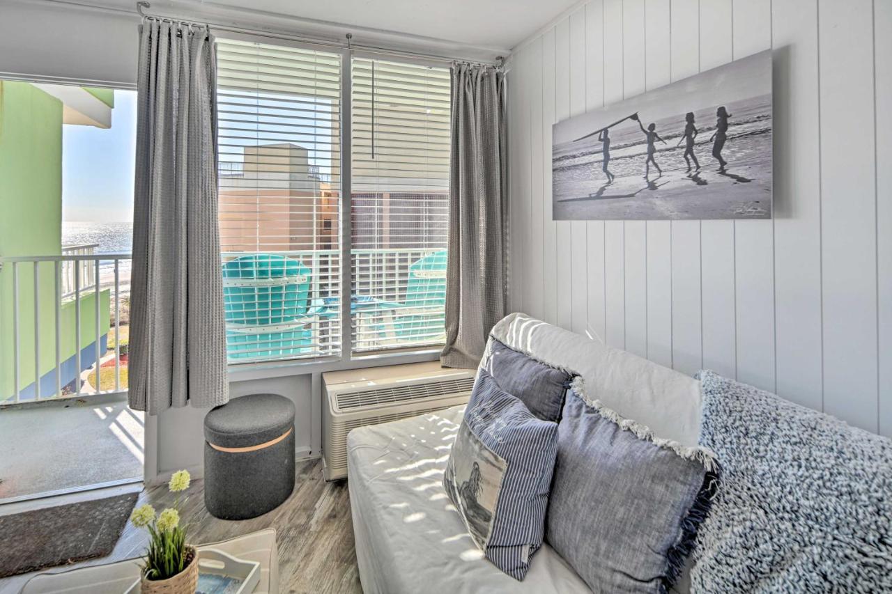 Beachfront Condo In Myrtle Beach With Pool Access 外观 照片