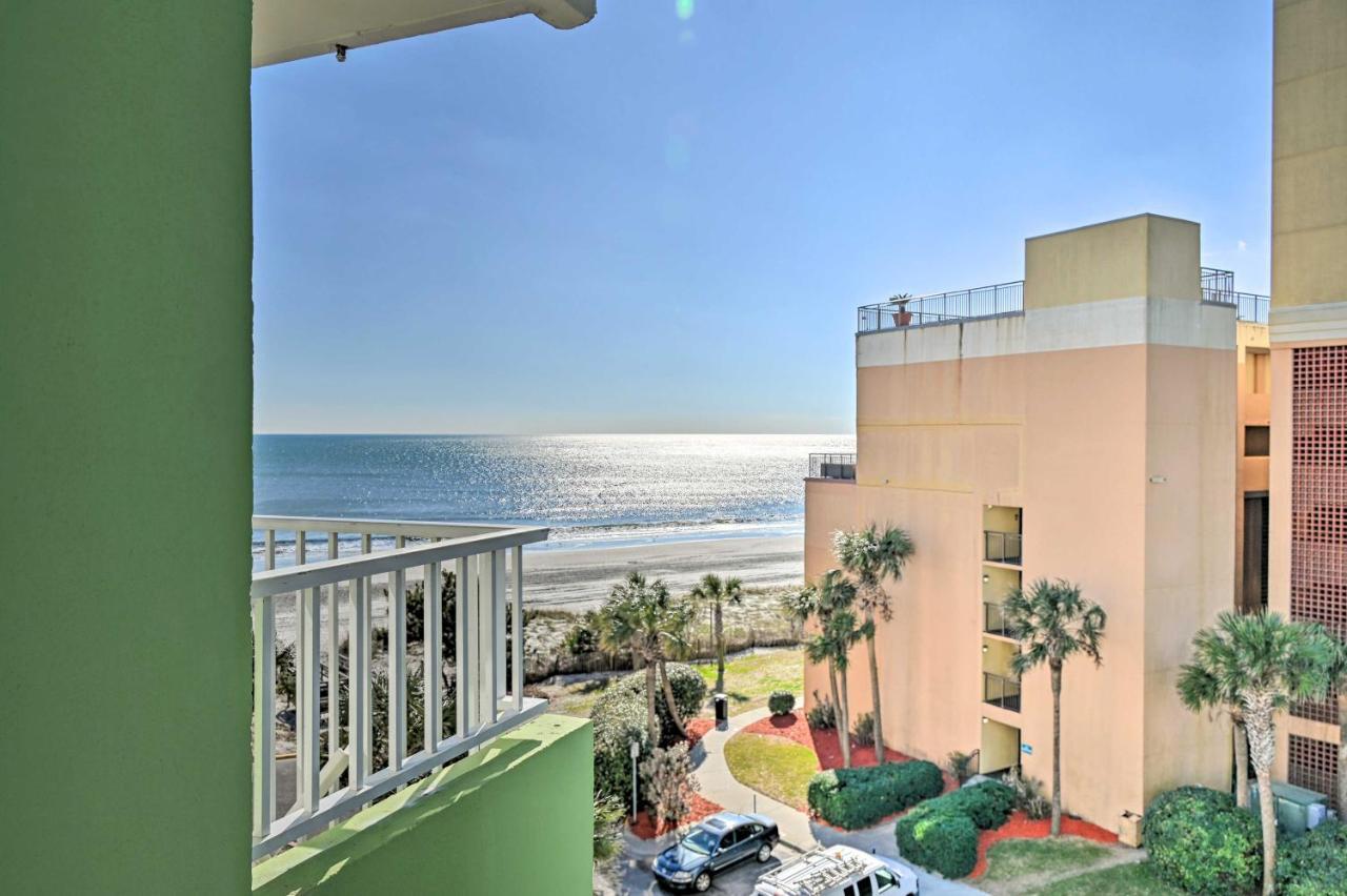 Beachfront Condo In Myrtle Beach With Pool Access 外观 照片