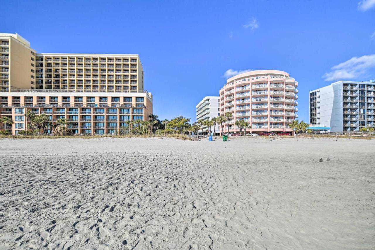 Beachfront Condo In Myrtle Beach With Pool Access 外观 照片