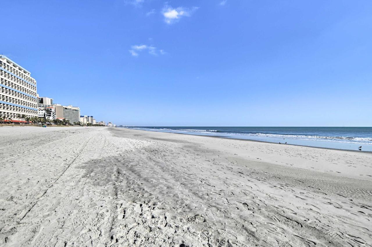 Beachfront Condo In Myrtle Beach With Pool Access 外观 照片